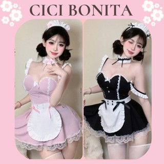  Váy Ngủ Hóa Trang Người Hầu Anime-Bộ Đồ Ngủ Cosplay Nữ Hầu Gái Maid Cute CP207 CICI BONITA HCM 