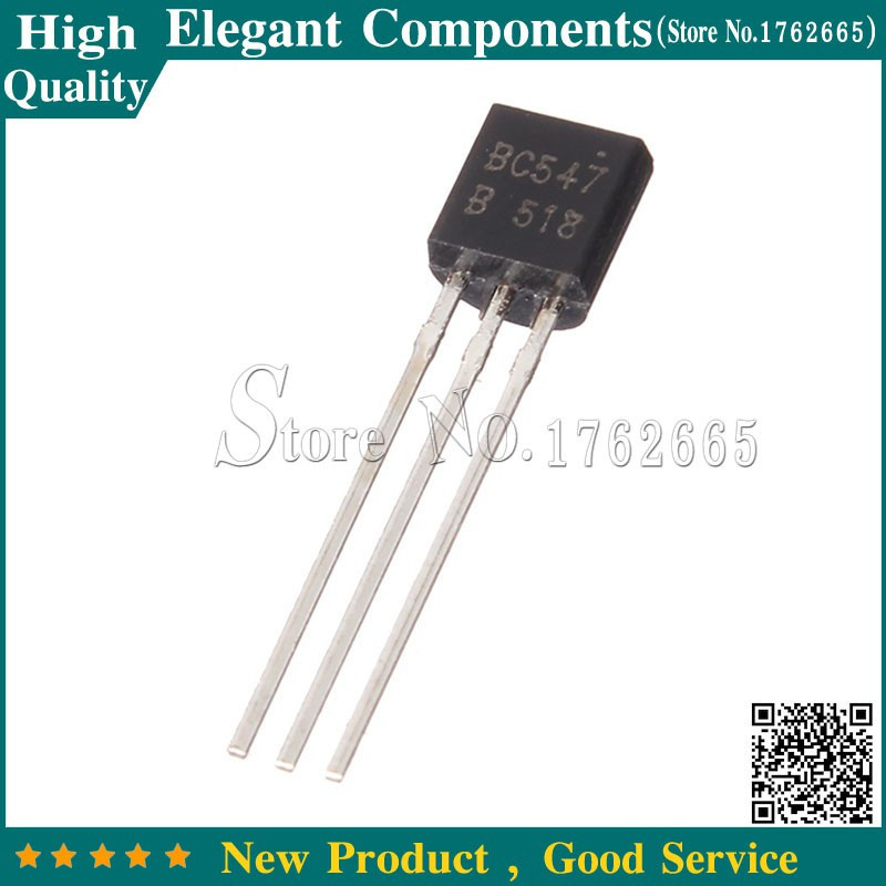 50 Chiếc BC547 TO92 BC547B 547B TO-92 NPN Triode Transistor Miễn Phí Vận Chuyển