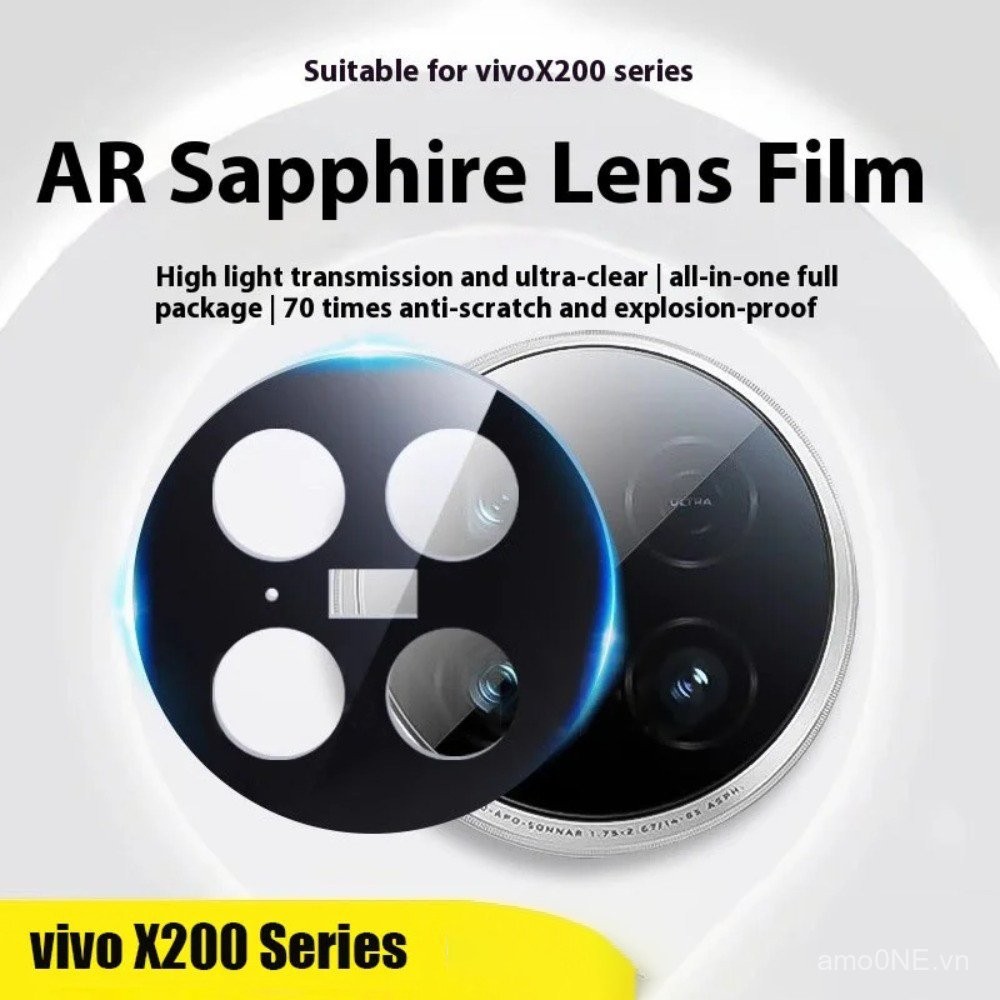1-2 miếng dán kính ống kính 3d cho vivo x200 pro mini x200pro x200promini vivox200 x200pro 5g miếng 