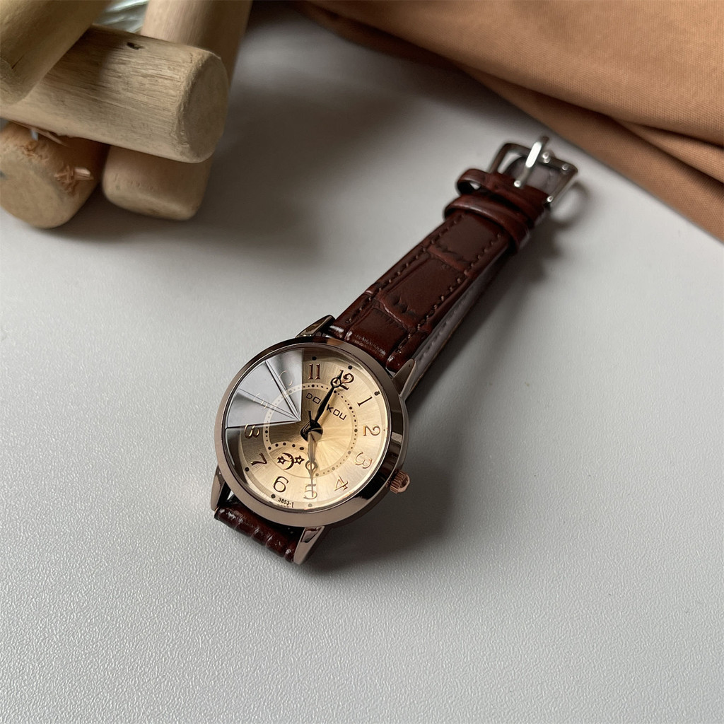 Đồng Hồ La Mã Sang Trọng Cổ Điển Dành Cho Nữ Phong Cách Bắc Âu Khí Chất Đơn Giản
