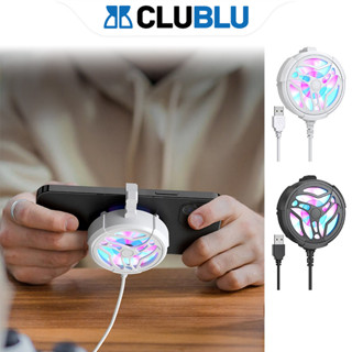 -CLUBLU- Quạt Tản Nhiệt Điện Thoại Sò Lạnh cao cấp có đèn LED RGB Cho game điện thoại PUBG Phụ Kiện