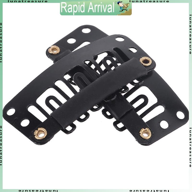 Lun 10 Chiếc 32 Mm Hình Chữ U Kẹp Tóc Kim Loại Cho Phần Mở Rộng Tóc Sợi Ngang Kẹp Tóc Giả