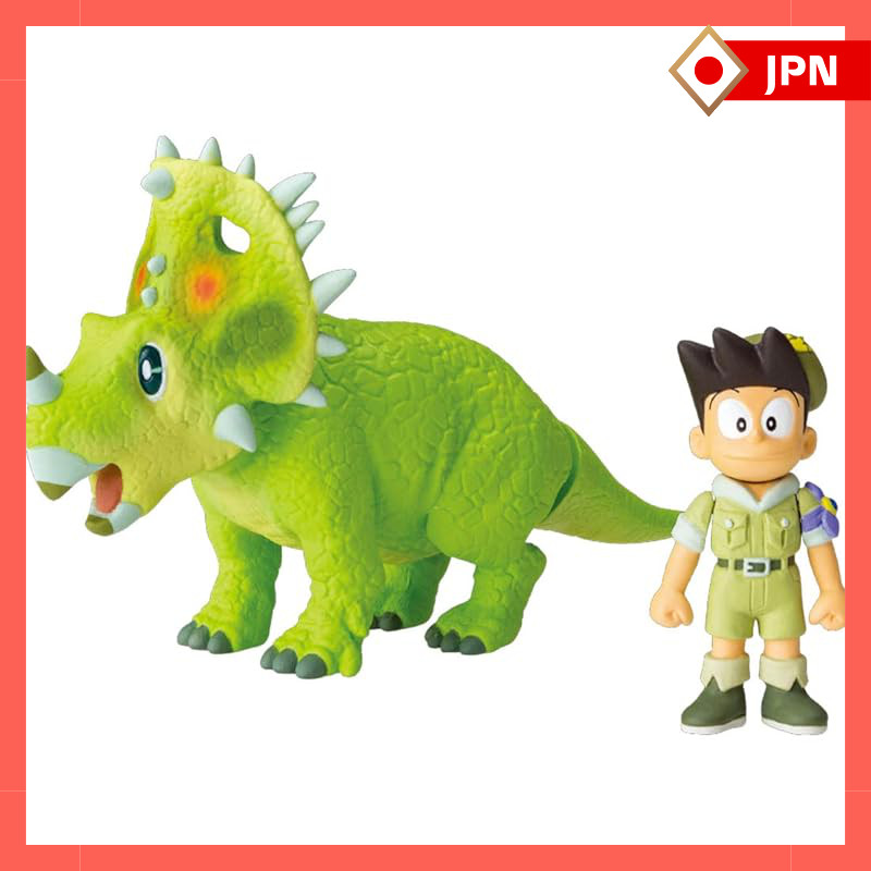 Ania: "Movie Doraemon: Nobita's New Dinosaur" Suneo & Top (Shinoceratops)【direct from Japan】
