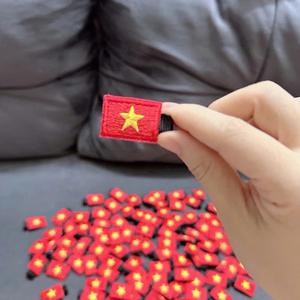 Kẹp tóc lá cờ việt nam  kẹp tóc cờ đỏ sao vàng yêu nước [ V201 ]