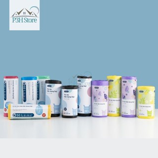  Túi đựng rác có mùi hương Inochi Soji hương chanh lavender,Túi rác tự hủy có quai xách P3H Store 