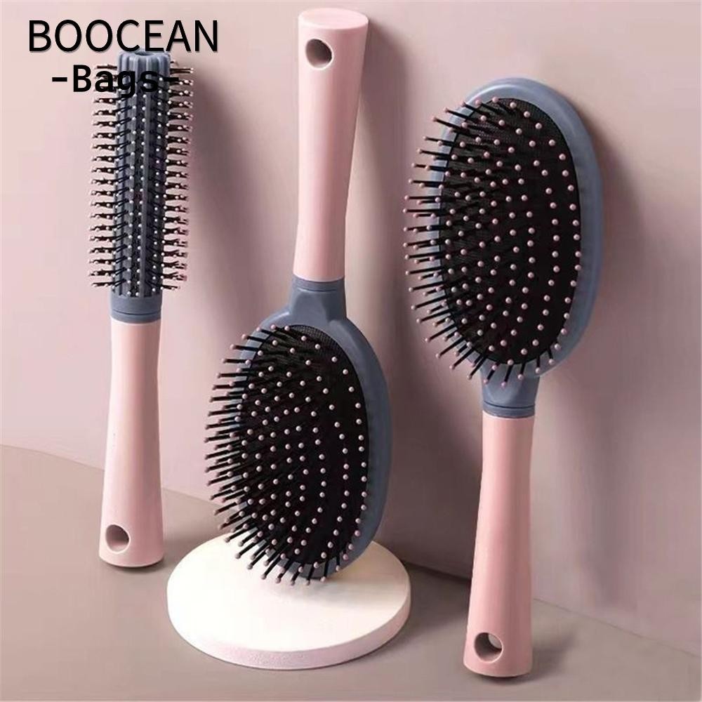 Bàn chải tóc BOOCEAN, Bàn chải đệm sấy khô nhanh hơn cong lớn, Lược uốn cong cong lỗ thông hơi khô v