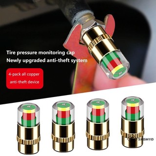 SHGMYD > 1 Bộ Phụ Kiện DIY Đồng Hồ Đo Áp Suất Lốp Xe Ô Tô Báo Cảnh Báo Giám Sát Van Cảm Biến Bên Ngoài Phát Hiện Van Monito Mới