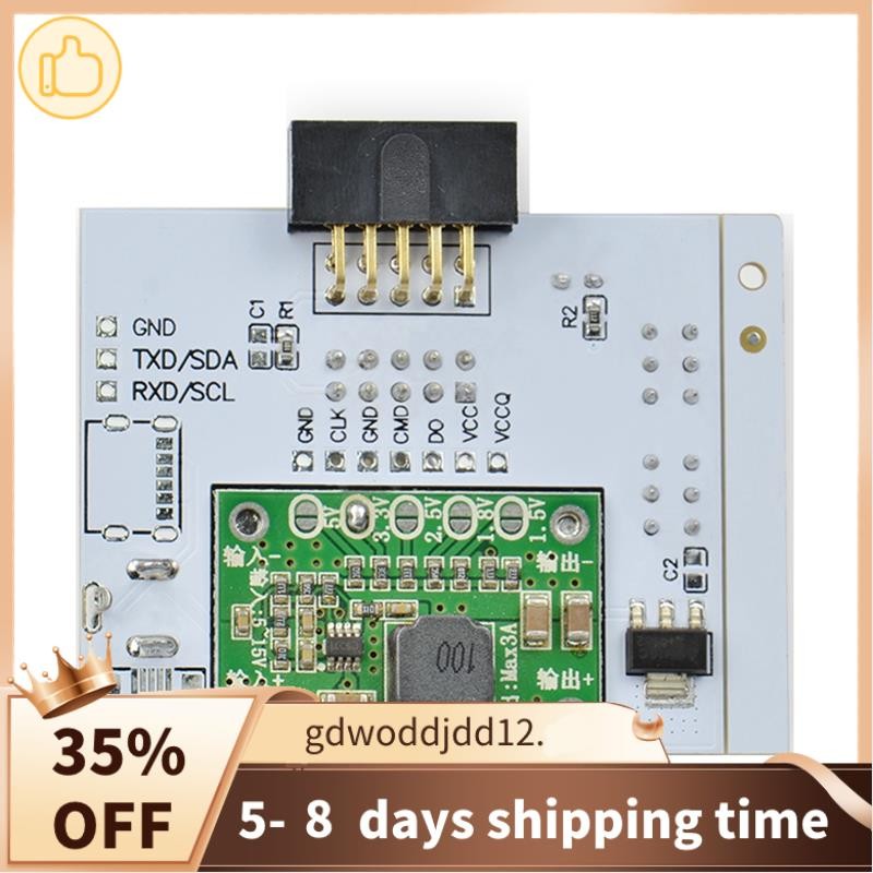 Superior RT809H Bộ Chuyển Đổi Trắng EMMC ISP Board Cho Kẹp Kiểm Tra Viết Nhanh Tốc Độ Đọc Chip Máy T