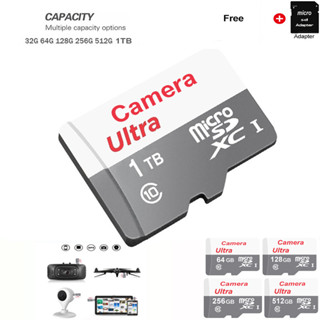 Thẻ Micro SD Class10 TF 1TB 32GB 64GB 128GB 256GB 512GB 1TB thẻ nhớ cho bàn điện thoại samrt PC Camera