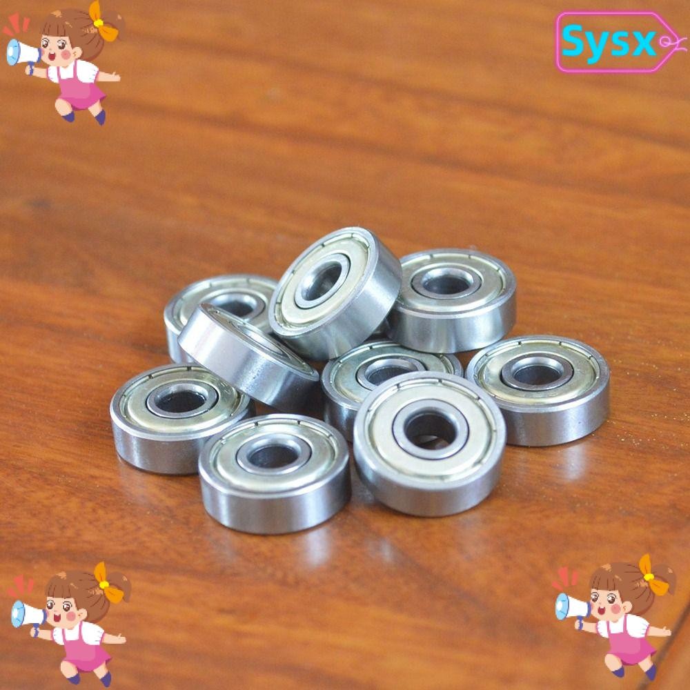 SYSX 10 Vòng bi rãnh sâu, Vòng bi kín đôi 6mm x 19mm x 6mm 626ZZ, Thay thế bánh xe vòng bi thu nhỏ b