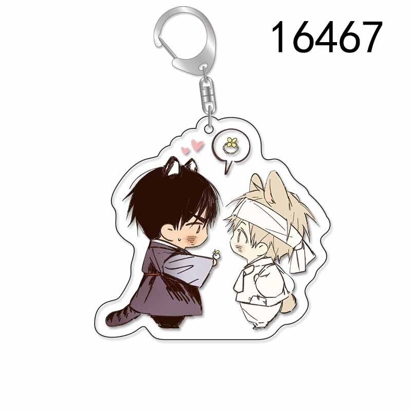 Móc Khoá, Mô Hình Standee Anime Đêm Bên Làn Nước Hot BL Manhua Taeju Eui Hyun Trang Trí Bàn Học, Làm