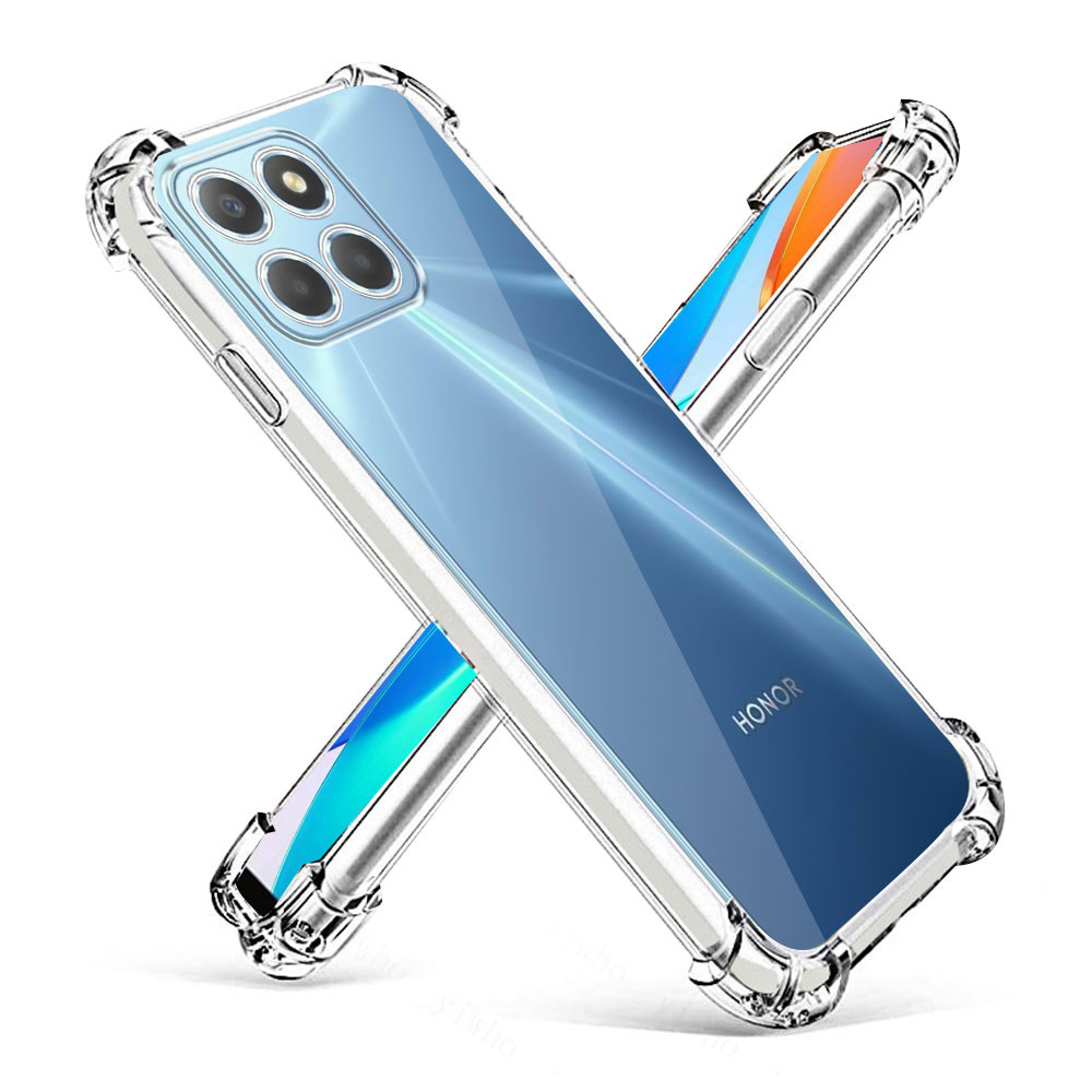 Dành Cho Huawei Honor X6 Ốp Lưng Silicon Mềm Chống Sốc Trong Suốt Ốp Lưng Điện Thoại Honor X6S Coque
