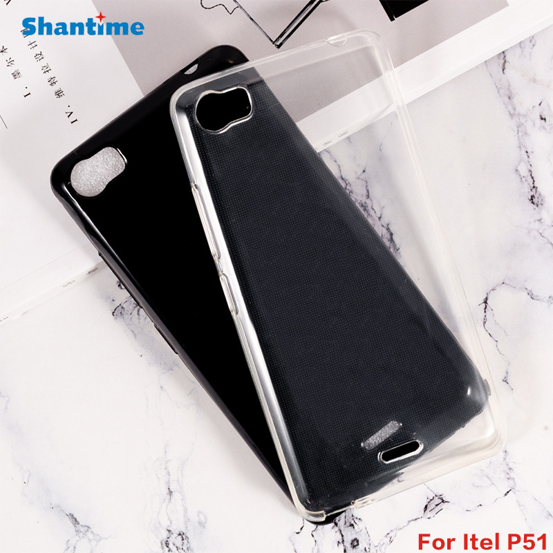 Ốp điện thoại ITEL P51, Ốp điện thoại mềm Ốp điện thoại silicon chống sốc Vỏ bảo vệ toàn thân chống 