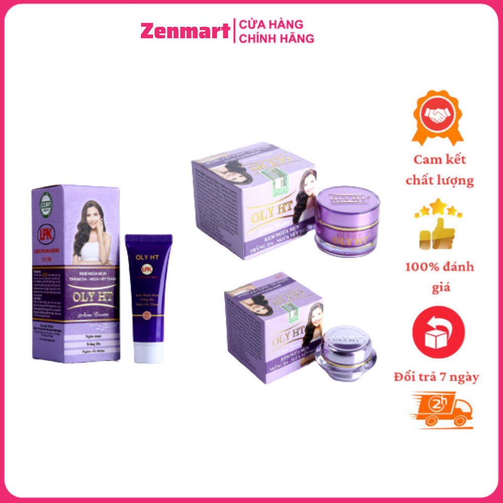 Kem ngừa mụn trắng da  OLY HT 25g - Phân phối chính hãng