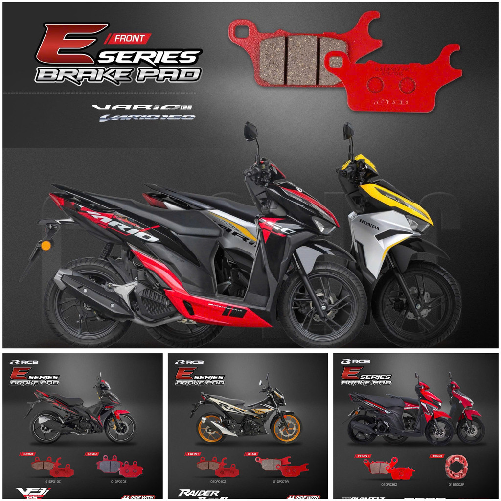 BỐ THẮNG MÁ PHANH RCB  AIR BLADE AB125 - VISION - CLICK 125 - GIORNO - VARIO 125 - STYLO tproracing_