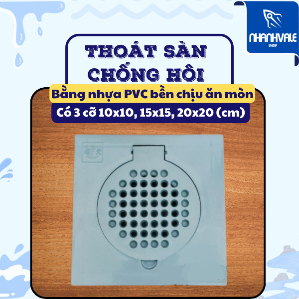 Lược rác chống hôi / Phễu thoát sàn nước nhựa ĐẠI ÁNH SÁNG