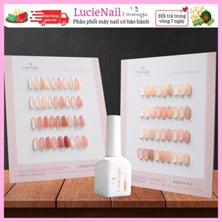 [Lucie Nail- Sơn Gel & Phụ Kiện] SET 12 Màu Sơn Thạch Fitomagia Tone Hồng/ Tone Nâu +Bảng màu