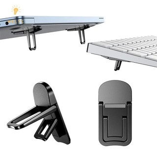   Trn  2 Giá đỡ máy tính xách tay Mini Giá đỡ di động có thể gập lại Nvisible Laptop Riser cho giá đỡ máy tính xách tay Giá đỡ làm mát  VN  