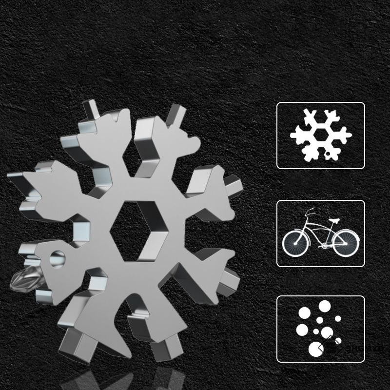 Shgd > 1 Dụng cụ đa chức năng di động 18 trong 1 Cờ lê bông tuyết mô-men xoắn đa năng hình lục giác 