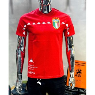 Áo Thun Nam Ka Ppa Cổ Tròn Màu Đỏ Trắng_K196