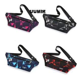 Gói thắt lưng UUMIR, Túi thắt lưng chống nước bằng Nylon, Thể thao Chạy bộ Phòng tập thể dục Túi du lịch Polyester Unisex