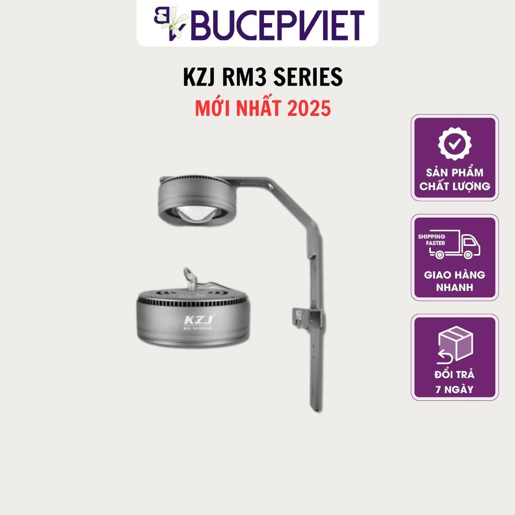 Đèn KZJ RA3 Series WRGB+UV(Phiên bản nâng cấp TA3)Sẵn chân - Cho màu sắc chân thực, huyền ảo với pho