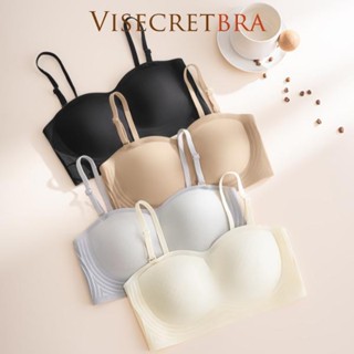 VN250653 Áo Bra Nữ Bản Dây Bự Nâng Dáng Không Viền Chống Trượt Dây Mềm Mại Co Giãn Thoáng Khí