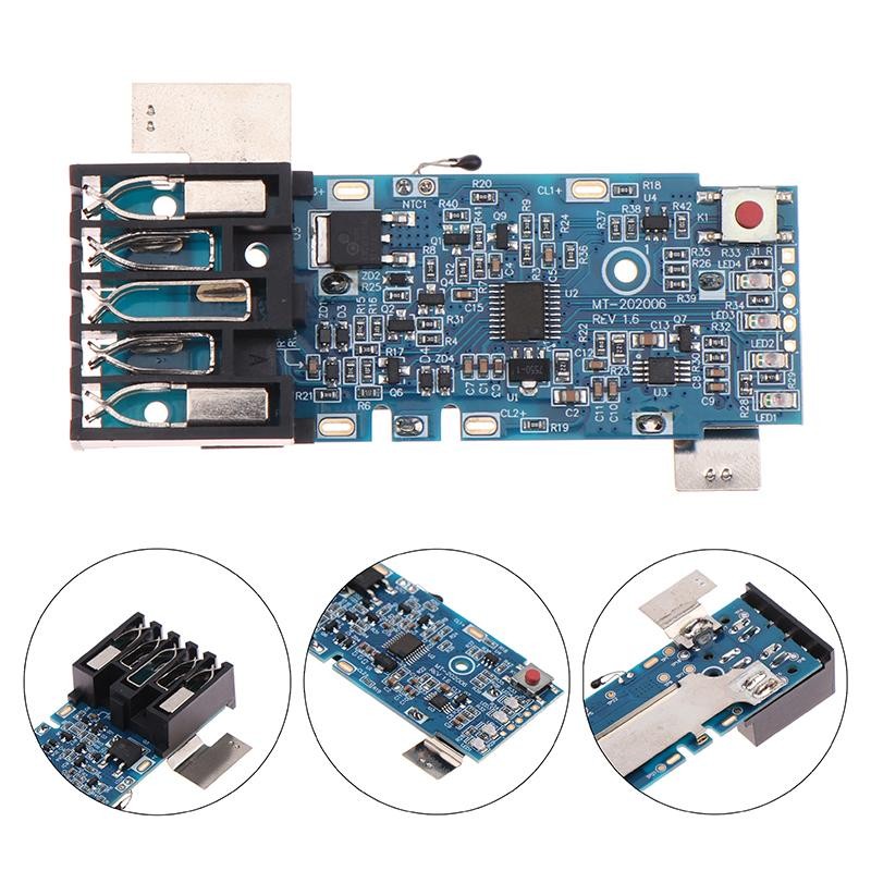 Dành Cho M18 PCB Sạc Bảo Vệ Bảng Mạch Cho Milwaukee 18V 3Ah 4Ah 5Ah 6Ah Li-ion Pin Phần Mới