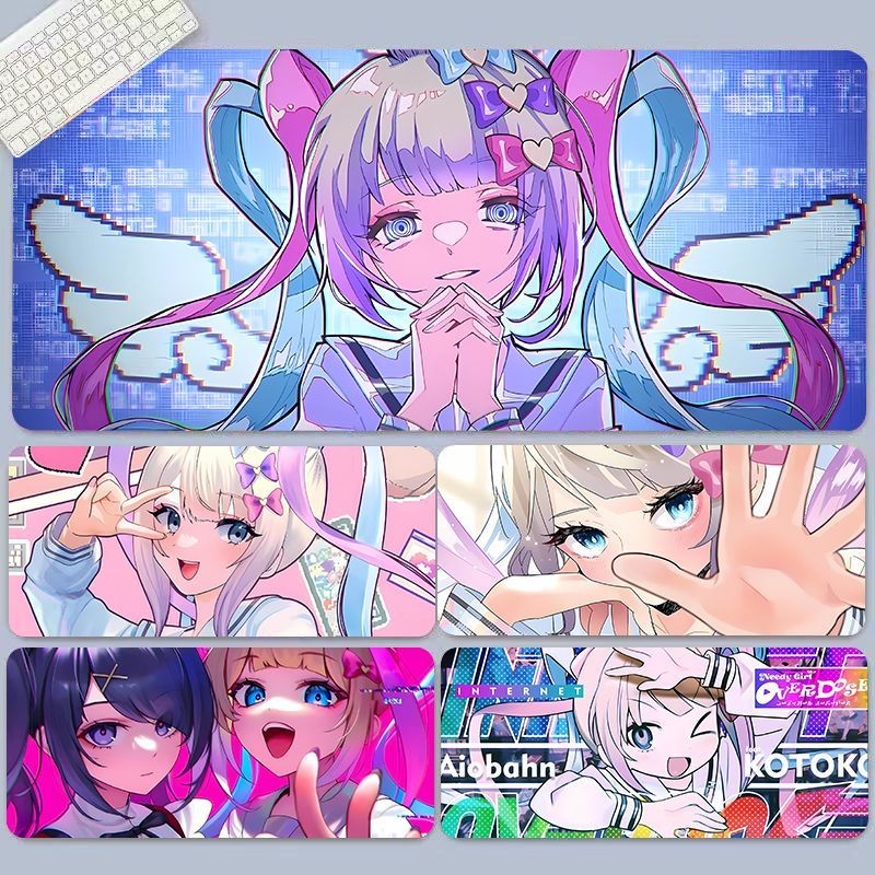 NEEDY GIRL OVERDOSE Anime cô gái quá khổ chuột pad bảng pad bàn phím pad