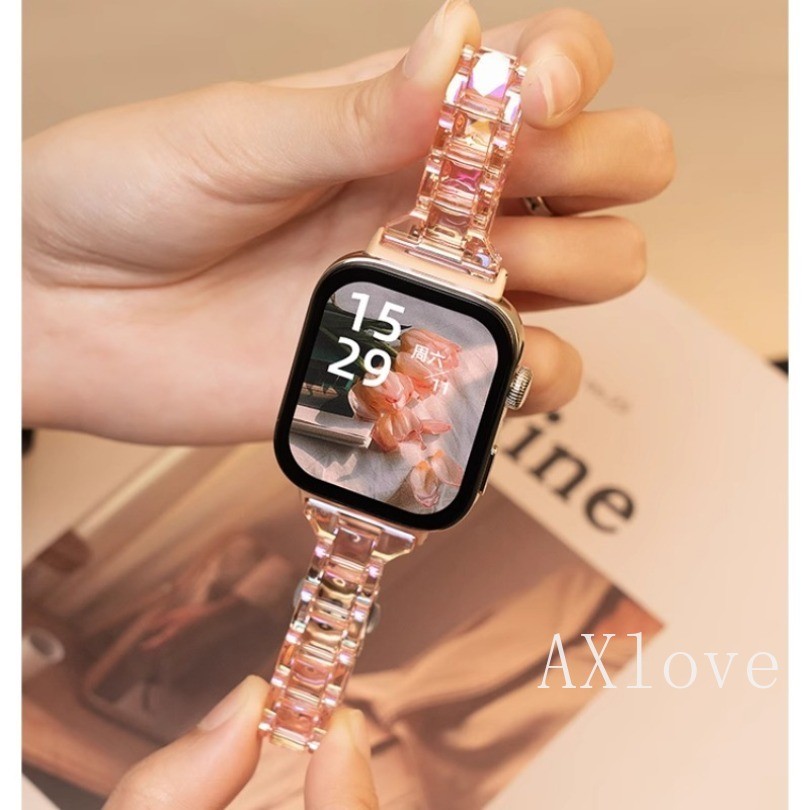 Dây đeo nhựa trong suốt màu sắc cho Huawei Watch Fit 3 dây đeo Vòng đeo tay nhẹ cho Huawei Watch Fit