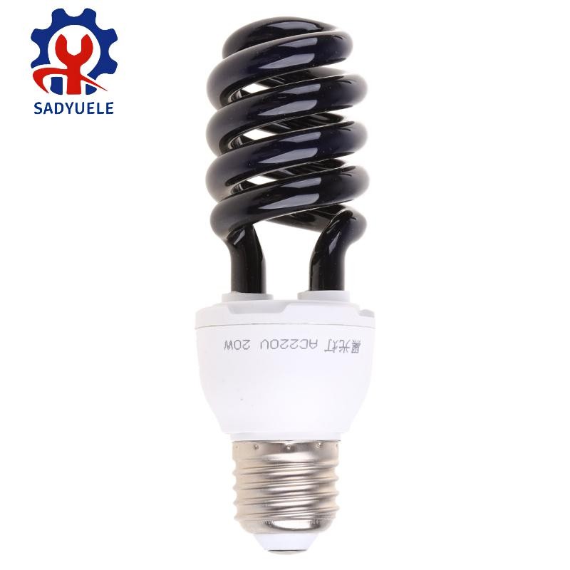 Sadyuele 220V20W Bóng đèn huỳnh quang huỳnh quang tia cực tím trong nhà Thay thế bóng đèn UV