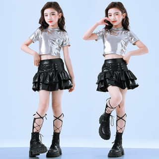 Đồ Nhảy Hiphop Cho Bé Gái Đồ Nhảy Hiện Đại Trẻ Em Set Đồ Dance Croptop Hiphop Đồ Nhảy Cho Bé Đồ Biểu Diễn Nhảy Đồ Nhảy Zumba