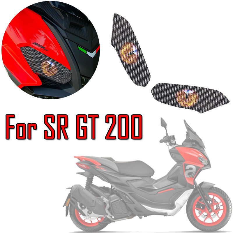 Dành Cho Aprilia SR GT200 SRGT200 SR GT 200 SRGT 2023 Phụ Kiện Xe Máy Đèn Pha Bảo Vệ Miếng Dán Đèn P