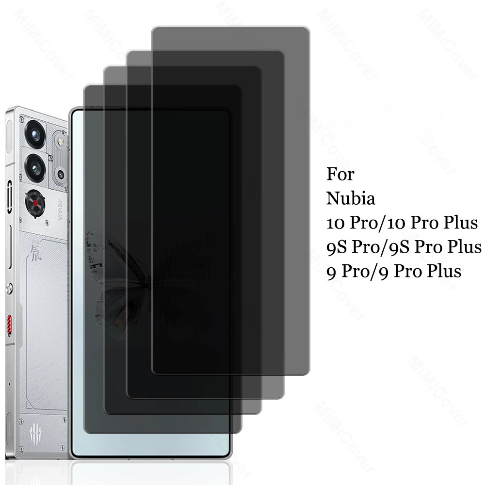 Phim Kính Chống Glare Cho Nubia Redmagic 10 Pro Air 9S 9 Pro Plus Chống Gián Điệp Riêng Tư Kính Cườn