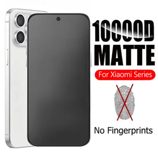 Kính Cường Lực Nhám Full Màn Chống Vân Tay Cho Xiaomi Mi 9T 10T 11T 12T 13T 14T POCO F3 F4 F5 F6 X3 X4 X5 X6 X7 C40 C61 C65 C75 M3 M4 Pro Redmi Note 7 8 9 10 11 12 13 14 9A 9C 10C 12C 13C 14C