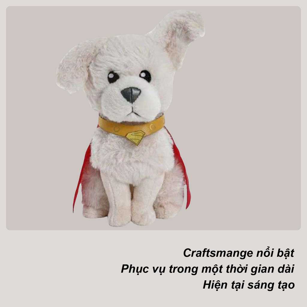 Siêu Nhân Phim 2025 Sang Trọng Đồ Chơi Series Siêu Nhân Đồng Hành Trung Thành Krypto Siêu Chó Phunny