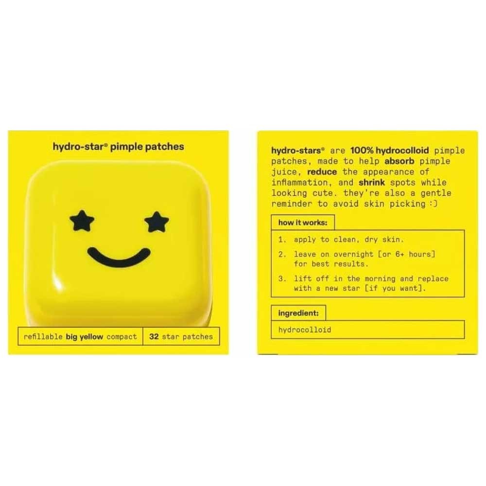 Starface Hydro-Stars, Miếng Dán Mụn Hydrocolloid
