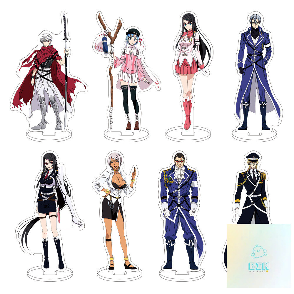Star Raider Acrylic PLUNDERER Riren Hina Hina anime hoạt hình hai chiều ngoại vi thẻ đồ trang trí-Bi