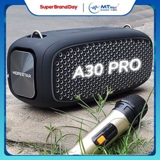 Loa Bluetooth HOPESTAR A30 Di Động Công Suất lớn Siêu Bass với thiết kế loa dạng cộng hưởng những âm thanh mạnh mẽ