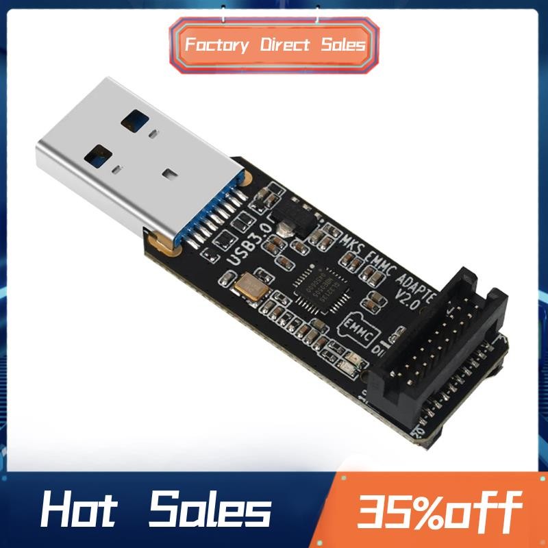 Dành Cho MKS EMMC-ADAPTER V2 Đầu Đọc Thẻ USB 3.0 Cho MKS EMMC Module Micro-SD TF Card MKS Pi MKS SKI