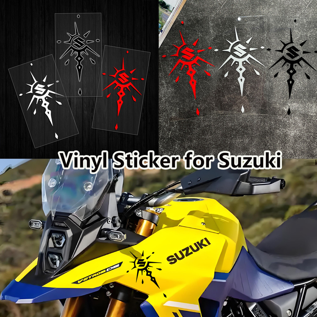Decal phản quang Suzuki dán xe/mũ bảo hiểm cho Hayabusa, Gixxer SF 250, GSX R150, GSX-S1000, GSX-R10
