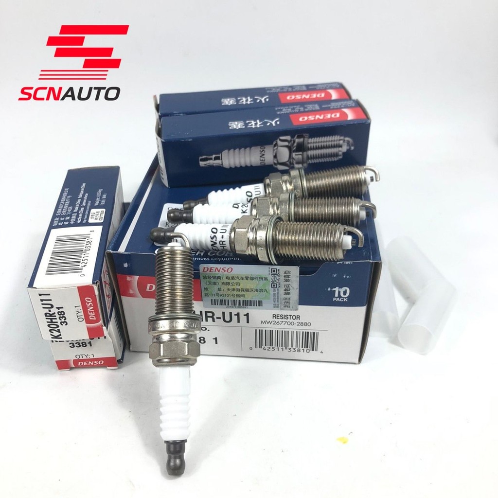 (CHÍNH HÃNG ) Bộ 4 Bugi Denso  Xe Toyota Innova ForTuner Ren 14 Chân Dài Chi Tiết Mô Tả  FK20HR11