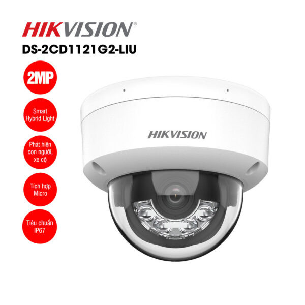 [Có sẵn] [Có bảo hành] [Chính hãng] Camera HIKVISION - DS-2CD1121G2-LIU (2.8MM)