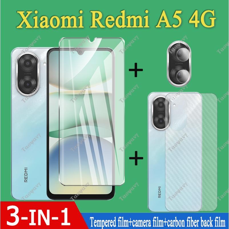 3in1 Cho Redmi A5 4G Kính Cường Lực Redmi A3 Redmi A2 PLUS Kính Cường Lực Redmi 13C Redmi A1 Redmi A