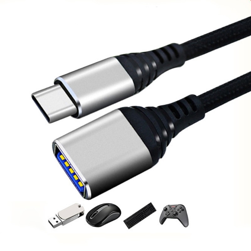 USB OTG Adapter USB C To USB OTG Adapter For Androids Smartphones Data Transfer