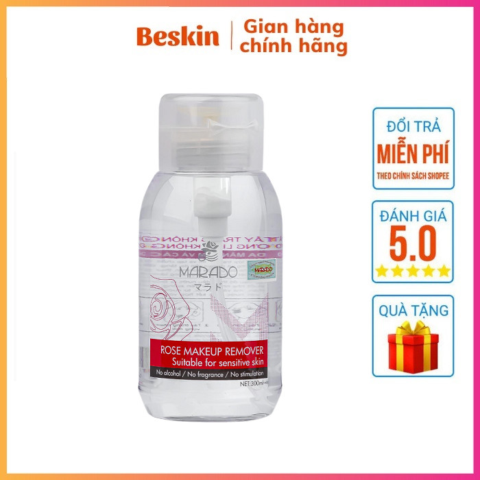 Nước tẩy trang hoa hồng Marado 300ml