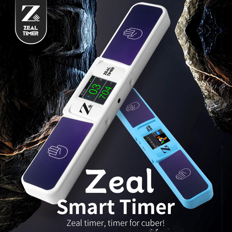 Zeal Smart Timer Magic Cube Professtional Speed Magico Cubo For Educational Competition Training Kid