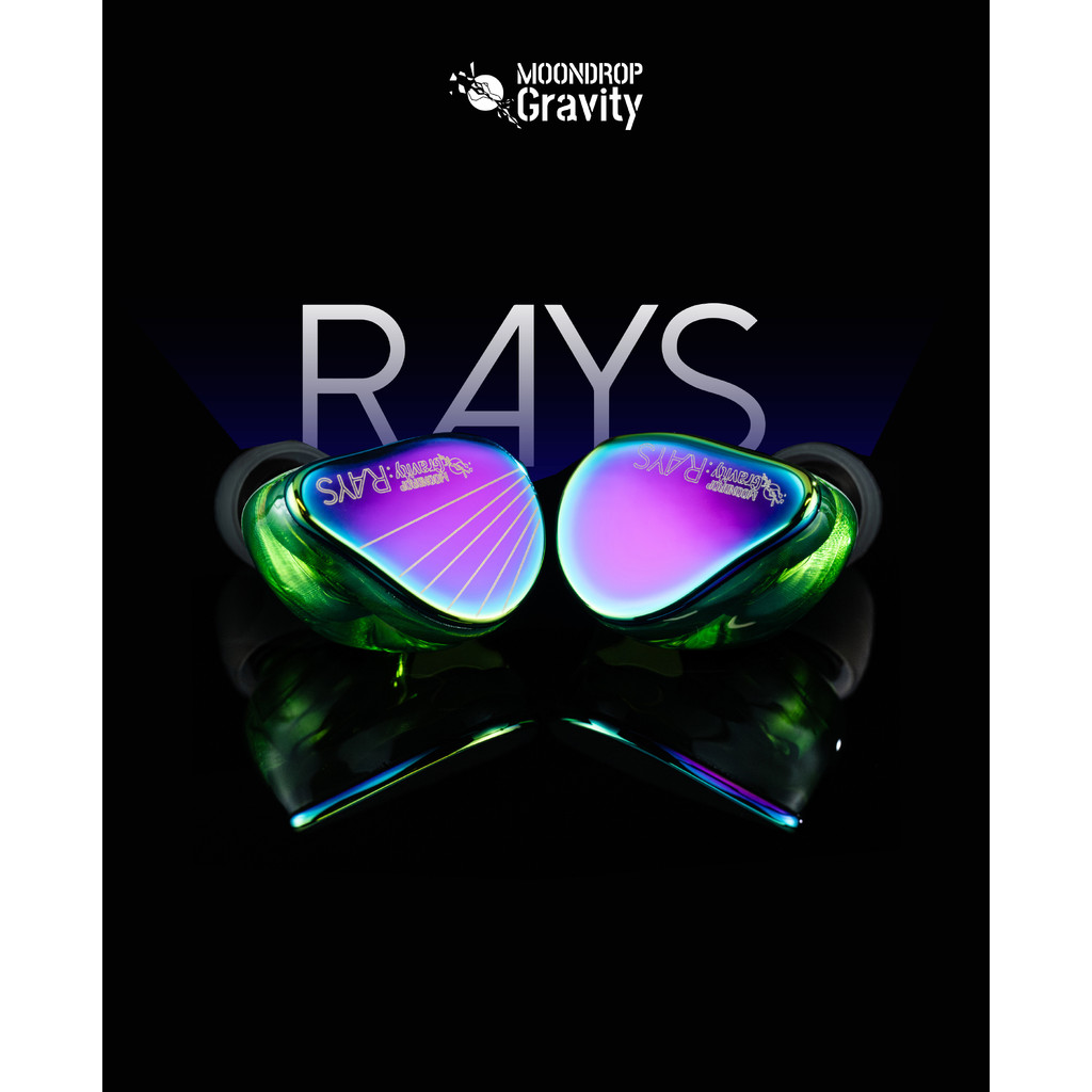 [Chính hãng] Tai nghe Moondrop Rays – In-Ear Gaming IEM đỉnh cao