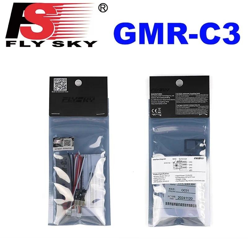 Bộ thu vi mô Flysky GMR-C3 tuân thủ 3 kênh AFHDS 3 hỗ trợ FS-GY01 cho NB4 / NB4 PRO / NB4 + / NB4 + 