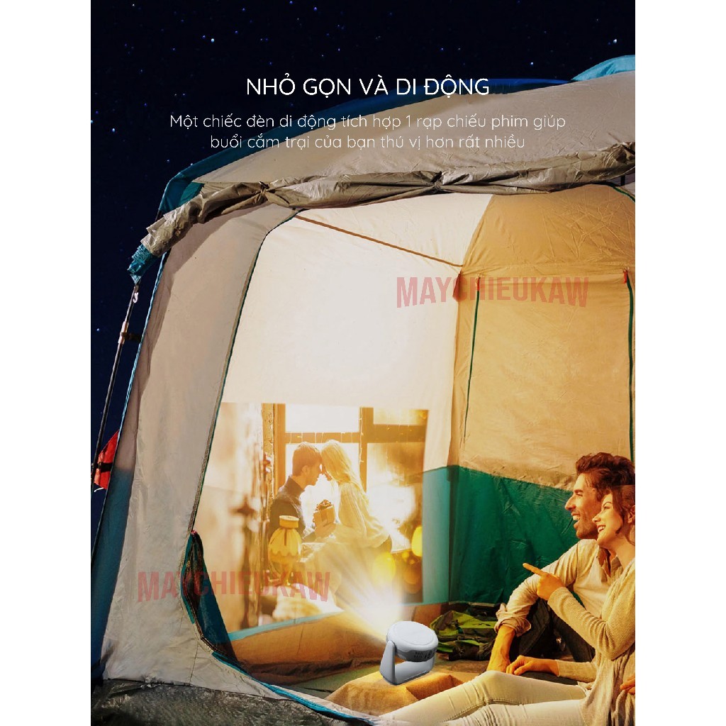 Máy chiếu tích hợp pin KAW Leser Hition KAW K1 - Độ Phân Giải Full HD, Tích Hợp Đèn Bàn, Đa Ứng Dụng | BigBuy360 - bigbuy360.vn